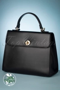 Versailles Handbag In Midnight Black 5 Versailles Handbag In Midnight Black - Image 3