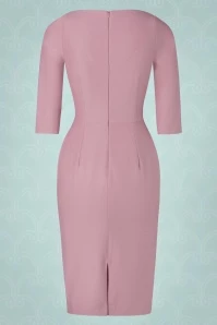 The Patrizia Pencil Dress In Blush Pink 7 The Patrizia Pencil Dress In Blush Pink - Image 5