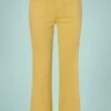 Betsy Bell Bottom Trousers In Yellow 2 Betsy Bell Bottom Trousers In Yellow -King Louie Shop 236580 Surkana 45478 Jeans Yellow Flared 020822 604w category