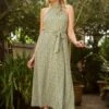 King Louie Marty Limon Halter Dress In Mint Green -King Louie Shop 237469 King Louie 44756 Socialshoot Feb 2023W category
