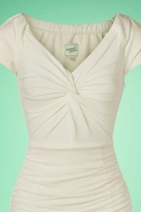 Norma Jeane Pencil Dress In White 8 Norma Jeane Pencil Dress In White - Image 6
