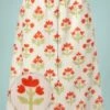 Compania Fantastica Paisley Flower Skirt In Off White -King Louie Shop 238015 Compania 45440 Aineskirt White Floral 230302 003W1 category