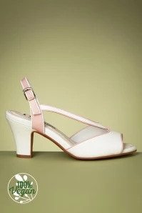 Ava Lilibeth Sandals In Whisper White And Pearl Blush 5 Ava Lilibeth Sandals In Whisper White And Pearl Blush - Image 3