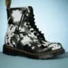 Dr. Martens 1460 Phantom Floral Shadow Ankle Boots In Black -King Louie Shop 238534 Dr Martens 43972 Booties Boots Black Green Flowers 230308 406 category