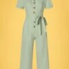 Adventure Ahead Jumpsuit In Green -King Louie Shop 238558 Banned 45746 Jumpsuit Mint Green Adventure 20221201 020W category