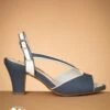 Ava GanGan Sandals In Estate Blue And Whisper White -King Louie Shop 238681 Miss Candyfloss 46638 Pump Gan Gan Blue 230308 003WV category