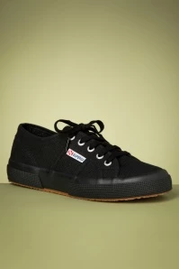 Superga Cotu Classic Sneakers In All Black