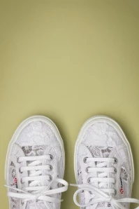 Superga Macrame Sneakers In White 4 Superga Macrame Sneakers In White - Image 2