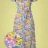 Sugarhill Brighton Irene Busy Floral Maxi Dress In Multi