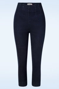 Damcy Capri Pants In Blue