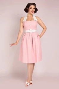 Waverly Swing Dress In Pink 5 Waverly Swing Dress In Pink - Image 3