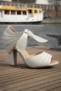 June Portofino Pumps In Cream 7 June Portofino Pumps In Cream - Image 5