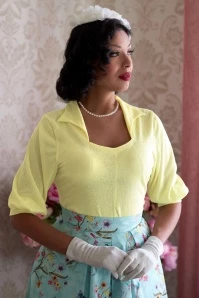 Edeva Sun Blouse In Yellow