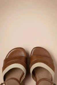 Gala Clog Sandals In Brandy 5 Gala Clog Sandals In Brandy - Image 3