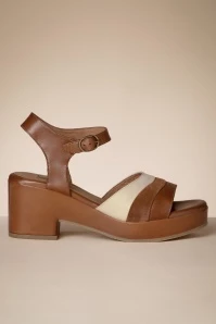 Gala Clog Sandals In Brandy 6 Gala Clog Sandals In Brandy - Image 4