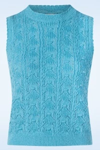 Sandra Sweater In Aqua