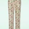Fiora Floral Pants In Soft Green 1 Fiora Floral Pants In Soft Green -King Louie Shop 240829 20To 47287 pants brown green flowers 230405 501W category