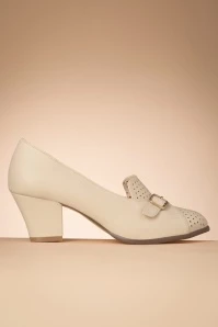 Rayla Pumps In Off White 5 Rayla Pumps In Off White - Image 3