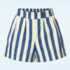 Louche Hilton Deck Striped Shorts In White And Blue -King Louie Shop 241838 Louche 46237 Shorts Hilton Deck Stripe White 230426 402 category