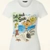 Get Out Of My Sun T-Shirt In White 2 Get Out Of My Sun T-Shirt In White -King Louie Shop 241857 Queen Kerosin 46004 Shirt Damen Basic White 230426 402 category
