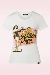 Man Hunter T-Shirt In White