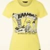 Bammmm T-Shirt In Blazing Yellow -King Louie Shop 241870 Queen Kerosin 46007 Shirt Damen Basic Blazing Yellow 230426 403 category