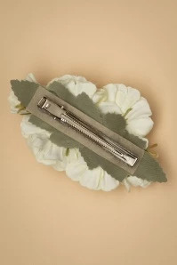 Olive May Hairflower In White 4 Olive May Hairflower In White - Image 2