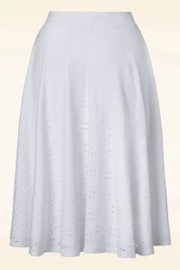 Mandy Swing Skirt In White 5 Mandy Swing Skirt In White - Image 3