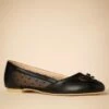 Elegant Spots Flats In Black -King Louie Shop 242429 Banned 45378 Ballerinas Black 20230515 003W category