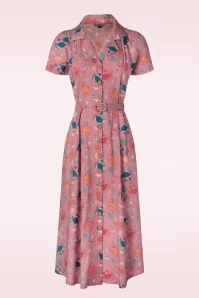 Summer Shell Dress In Pink