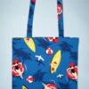 Surfing Tote Bag In Blue 1 Surfing Tote Bag In Blue -King Louie Shop 242472 Collectif 47843 Tote Bag Blue Surfing 221111 510W category