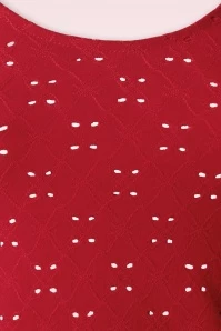 Pernilla Top In Red 5 Pernilla Top In Red - Image 3