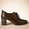 Tamaris Betty Booties In Brandy -King Louie Shop 242879 Tamaris 46829 Booties Shoes Laces Brandy Brown 230612 416 category