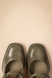 Tamaris Mary Jane Pumps In Patent Camel 5 Tamaris Mary Jane Pumps In Patent Camel - Image 3