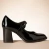 Tamaris Mary Jane Pumps In Black Brush