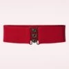 Lauren Vintage Stretch Belt In Red -King Louie Shop 242907 Banned 14720 belt strech belt red 20230607 500W category