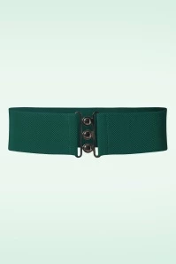 Lauren Vintage Stretch Belt In Green