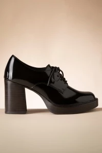 Tamaris Dory Block Heel Shoe Booties In Dark Chocolate 3 Tamaris Dory Block Heel Shoe Booties In Dark Chocolate