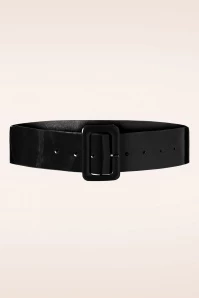 Sally Patent Belt In Black