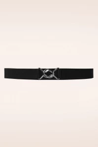 Macha Stretch Belt In Black