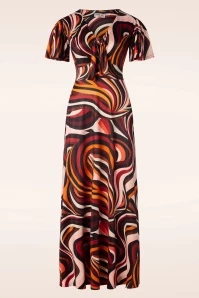 Groove Is In The Heart Maxi Dress In Multi
