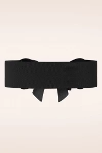 Play It Right Bow Belt In Black 4 Play It Right Bow Belt In Black - Image 2