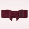 Play It Right Bow Belt In Burgundy -King Louie Shop 243238 Banned 31075 Play It Right Bow Belt Burgundy 20230623 501W category