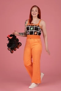 Naomi Trousers In Papaya