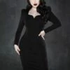 Femme Fatal Dress In Black 1 Femme Fatal Dress In Black -King Louie Shop 243440 Katakomb 46647 Dress Femme Fatal Black 021LW category