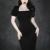 Coquette Dress In Black 1 Coquette Dress In Black -King Louie Shop 243442 Katakomb 46648 Dress Coquette Black 020LW category