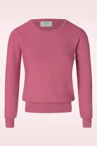 Alba Pullover In Rose Wine