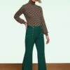 King Louie Sally Broadway Pants In Pine Green -King Louie Shop 243643 King Louie Pants Sally Broadway Pine Green 021L category
