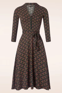 King Louie Emmy Jubilee Dress In Dragonfly Green