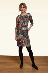 King Louie Mona Dress In Nightingale Blue